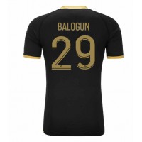 AS Monaco Folarin Balogun #29 Bortedrakt 2023-24 Kortermet